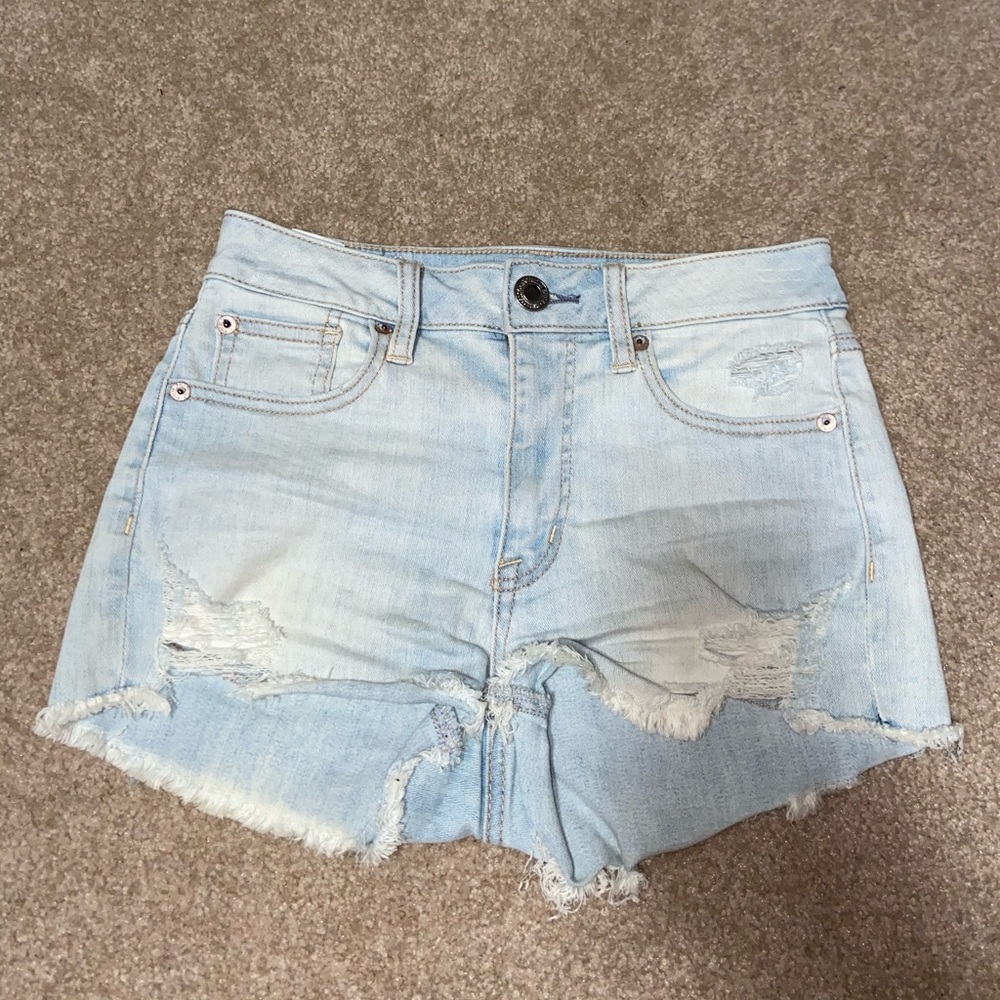 american eagle jean shorts